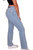 High Rise 90S Straight Jeans In Light Wash