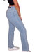 High Rise 90S Straight Jeans In Light Wash