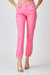 High Rise Jogger Jeans In Pink