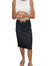 High Rise Pencil Skirt In Black