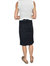 High Rise Pencil Skirt In Black