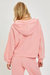 Oversized Hoodie Shirt In Blush