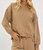 Oversized Step Hem Shirt - Mocha In Mocha