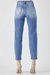 Relaxed Fit High Waist Jean In Blue