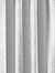 Riva Home Eclipse Blackout Eyelet Curtains (Silver) (46 x 54in (117 x 137cm)) (46 x 54in (117 x 137cm))