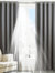 Riva Home Eclipse Blackout Eyelet Curtains (Silver) (90 x 54in (229 x 137cm)) (90 x 54in (229 x 137cm))