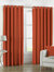 Riva Home Fiji Faux Silk Ringtop Curtains (Burnt Orange) (90 x 72 inch) (90 x 72 inch)