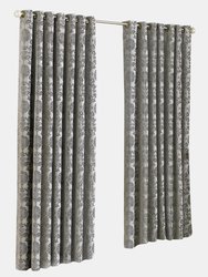 Riva Home Hanover Ringtop Curtains (Silver) (66 x 90 inch) (66 x 90 inch)