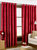 Riva Home Imperial Ringtop Curtains (Red) (90 x 90 inch) (90 x 90 inch) - Red