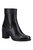 Womens/Ladies Pirie Leather Ankle Boots - Black - Black