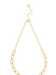 Chain Link Necklace - Gold