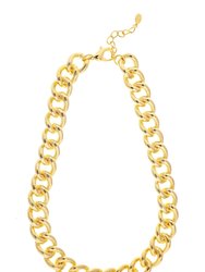 Chain Link Necklace - Gold