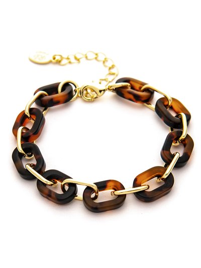 Rivka Friedman Chain with Resin Link Bracelet product