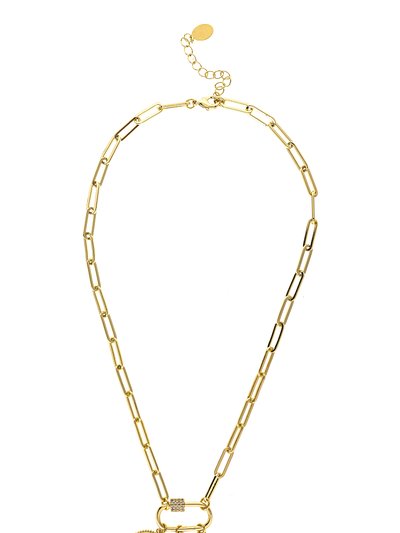 Rivka Friedman Charm Necklace On Paperclip Chain product