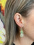 Convertible Pineapple Emerald + Cz Dangle Earrings