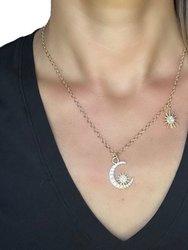 Moon & Star Necklace