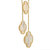 Mother of Pearl Multi Clover Station Y Necklace