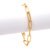 Polished Paper Clip Link Bracelet