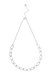 Rhodium Chain Link Necklace - Silver