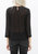 Women's Embossed Long Sleeve Sheer Top 