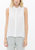 Women's Sleeveless Mock Neck Sheer Blouse