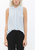 Women's Sleeveless Mock Neck Sheer Blouse