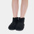 Mini Boosh Boots In Faux Black Shearling
