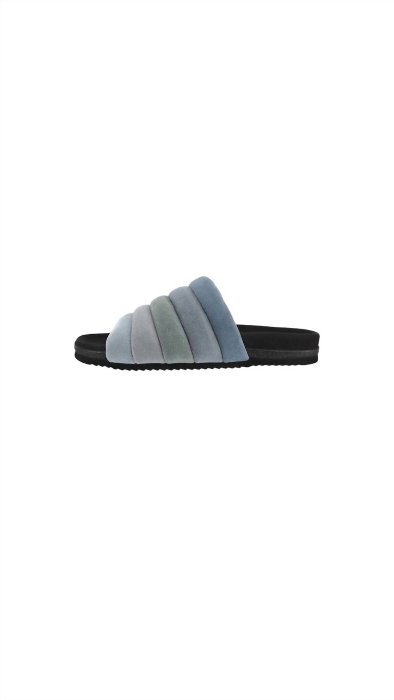 Pillar Suede Slide