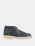 Adults Unisex Real Suede Unlined Desert Boots - Navy