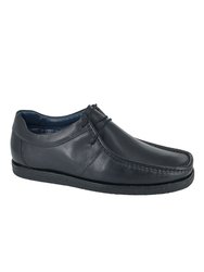 Boys Leather Casual Shoes - Black