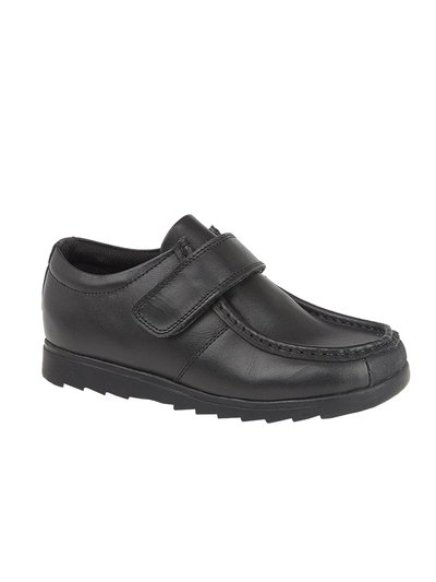 Roamers Boys Leather One Bar School Shoes product