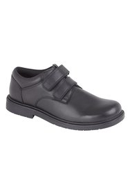 Boys Twin Touch Fastening Casual Leather Shoe