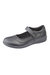 Childrens Girls Touch Fastening Leather School Shoes
