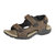 Mens 3 Touch Fastening Sandals (Brown) - Brown