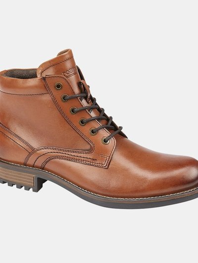 Roamers Mens Elgin Leather Ankle Boots product