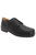 Mens Extra Wide Fitting Lace Tie Shoes - Black - Black