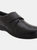 Mens Fuller Fitting Superlight Touch Fastening Leather Shoes