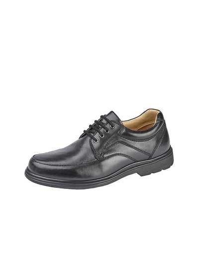 Roamers Mens Leather Shoes - Black product