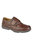 Mens Leather Wide Fit Touch Fastening Casual Shoes - Brown - Brown