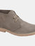 Mens Suede Leather Round Toe Desert Boot