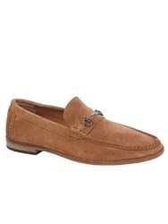 Mens Suede Slip-on Casual Shoes (Sand) - Sand