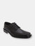 Mens Superlite Lace-Up Leather Shoes (Black) - Black