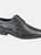 Softie Leather Brogues Shoes - Black