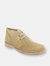 Womens/Ladies Real Suede Round Toe Unlined Desert Boots - Camel - Camel