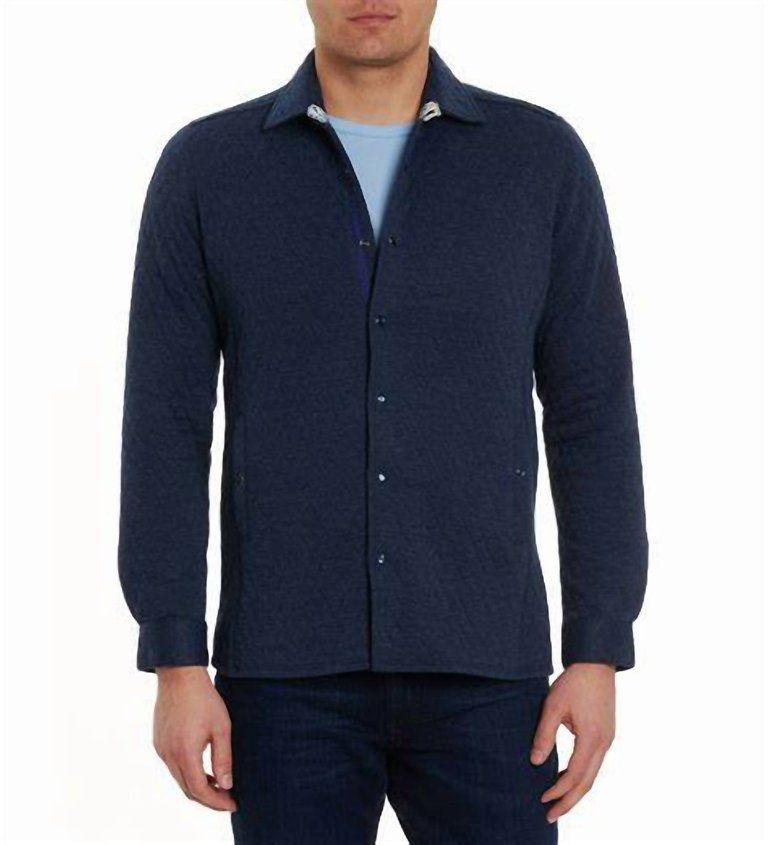 Jackdaw Jacket In Indigo - Indigo