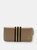 Roberta di Camerino Women's Striped Portafogli Zip Leather Wallet - Brown
