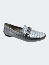 Perlata Loafers - Anthracite/Silver