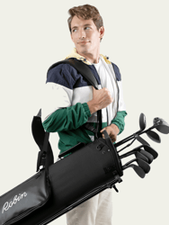 Men's Essentials 9-Club Golf Set (Bag + Head covers)