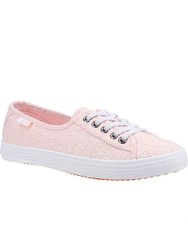 Rocket Dog Womens/Ladies Chow Chow Elsie Eyelets Pumps - Light Pink