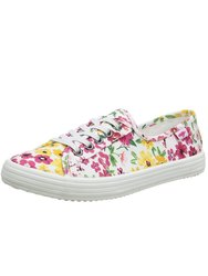 Rocket Dog Womens/Ladies Chow Chow Margate Floral Pumps - White/Multicolored